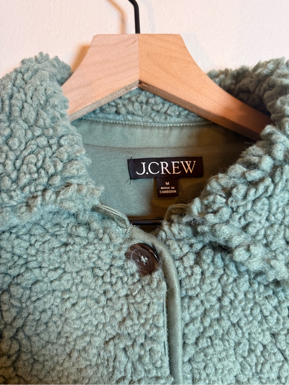 J. Crew Faux sherpa Barn Jacket - Picture 3 of 5